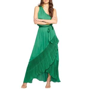 Ramy Brook Nadine Dress Gown in Emerald Green size XS